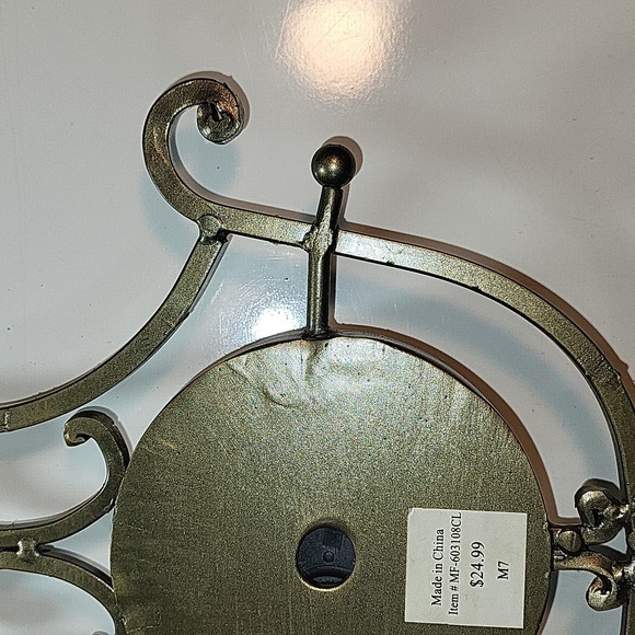 Bronze Plated Quartz Clock - Picture 12 of 14